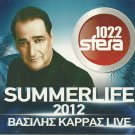 Vasilis KARRAS SUMMERLIFE 2012 Live Foivos Hatzigiannis 28 tracks Greek CD