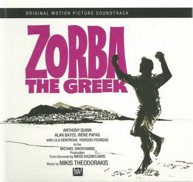 Mikis Theodorakis ZORBA THE GREEK ORIGINAL MOTION SOUNDRACK 12 tracks Greek CD