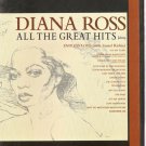DIANA ROSS ALL THE GREAT HITS Lionel Richie 16 tracks CD