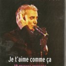 CHARLES AZNAVOUR Je t'aime comme ca Davis Becaud Roche Wagenheim 18 tracks CD