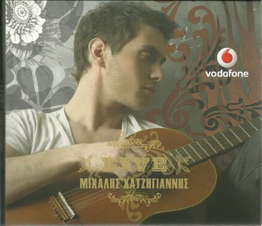 Mihalis Hatzigiannis LIVE plus booklet 18 tracks Greek CD