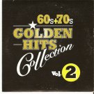 60's + 70's GOLDEN HITS collection Vol.2 Various 10 tracks CD