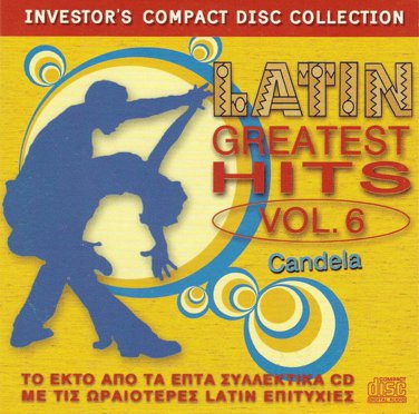 Candela LATIN GREATEST HITS VOL.6 10 tracks CD