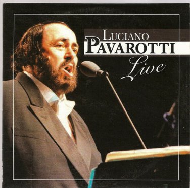 LUCIANO PAVAROTTI LIVE 12 tracks CD