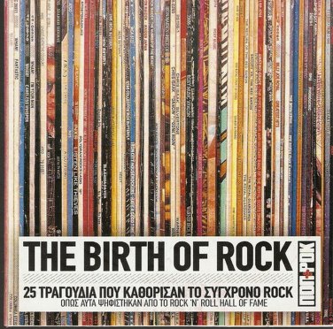 THE BIRTH OF ROCK John Lee Hooker Johnny Cash Chuck Berry 25 tracks CD