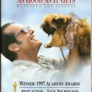 AS GOOD AS IT GETS Jack Nicholson Helen Hunt Greg Kinnear R2 DVD