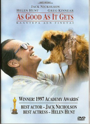 AS GOOD AS IT GETS Jack Nicholson Helen Hunt Greg Kinnear R2 DVD