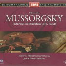 MODEST MUSSORGSKY Pictures at an Exhibition orch. Ravel 15 tracks CD