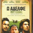 O BROTHER, WHERE ART THOU? George Clooney Tim Blake John Turturro Nelson R2 DVD