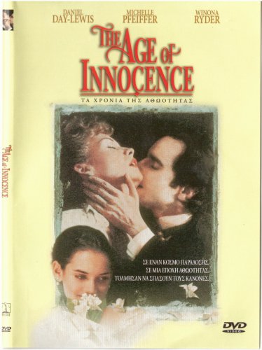 THE AGE OF INNOCENCE Daniel Day-Lewis Michelle Pfeiffer Martin Scorsese R2 DVD