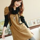 D0083 - Knitted Woolen Dress