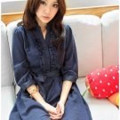 D0090-Sky Silk Dress