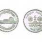 1988 Egypt U Cameo Silver coin"Dedication of the Cairo Opera House"5P, #KM649