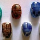 Lot 0F 24 Egypt Egito Egipto Egitto Mısır Египет Ägypten Scarab Hand Made