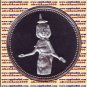 1993 Egypt silver 5 Pound Proof coin Ägypten Silbermünzen, Selket (god of magic)