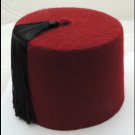 Fez Authentic Turkish-Ottoman Hat,Tarboosh Special orders  Red ,Black Tassel