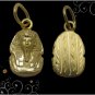 Egyptian Hall Marked 18 Karat Solid Gold pendant, King Tut Bust