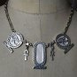 Customize your name on Hall marked Egyptian Pharaoh Silver Necklace Collar