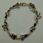 Hall marked Egyptian Pharaoh Silver Bracelet, 800, Scarab,ankh ,Lotus,Eye‘Horus