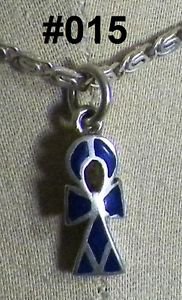 Hall marked Egyptian Pharaonic Silver Pendant  " Ankh , Scarab ",Variety