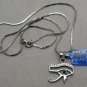 Hall marked Egyptian Pharaoh Silver Platinum Plated Pendant,925,Eye‘Horus &Chain
