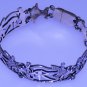 Hallmark Fascinating Egyptian Silver Cuff Bracelet Nefertiti Eye of horus