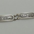 Hallmark Egyptian Egipto Египет Ägypten Pharaoh Silver Bracelet,Cartouche