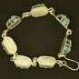 Hallmark Egyptian Pharaoh Silver Bracelet, with German Turquoise Scarab
