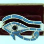 Hallmark Egypt &Atilde;�gypten Pharaoh Silver Bracelet,Eye of Horus and Turquoise