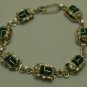 Hallmark Egyptian Pharaoh Silver Bracelet, with colorful Scarab