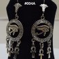 Hallmark مصر Egyptian Pharaoh,Authentic Silver Earrings Eye Horus,Scarab,Variety