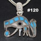 Hallmark Egyptian, Pharaonic, Authentic Silver Pendant, Eye of Horus, Variety