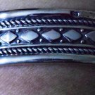 Hallmark Egyptian Pharaoh Silver Cuff Bracelet, Nefertiti , Siwi Tribal style