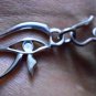 Hallmark Egyptian Pharaoh Silver Cuff Bracelet,  Nefertiti , and Eye of horus