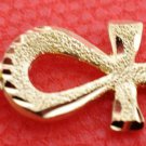Egypt HallMark 18 Karat Gold pendant, Pharao's Key of Life Ankh 2.6 Grams