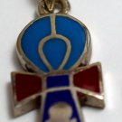 Hallmark Egypt Pharaoh Sterling Silver Ankh Key of life Pendant Charm 3 colors