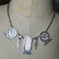 Customize your name on Hallmark Egyptian Pharaoh Silver Elegant Necklace Collar