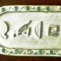 Personalize NAME and Favorite GEMSTONE On Sterling Silver SPARKLING Cartouche
