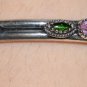 Hallmark Egypt &Atilde;�gypten Pharaoh Silver Bracelet,Lotus Decorated with gemstones