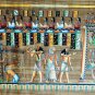 Egyptian Papyrus HandMade Painting,size 90x185cm (36"x74") Judgement Day#244