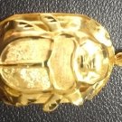 Egyptian Hallmark 18 Karat Gold Fascinating pendant Pharao's LUCK Scarab 6.90 Gr