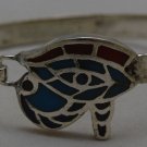 Hallmark Egypt Ägypten Pharaoh Silver colorful Cuff Bracelet Eye of Horus