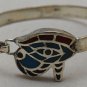 Hallmark Egypt Ägypten Pharaoh Silver colorful Cuff Bracelet Eye of Horus