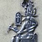 Egyptian, Pharaonic, Authentic Silver Pendant, Nefertiti,Tut .Isis,scarab,Bastet