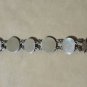 Hallmark Egyptian Silver Cuff Bracelet Ankh key of life scarab and Lotus flower