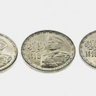 2019 Egypt Silver coins The 100th anniversary of President Sadat Birth  3 coins