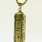 PUT YOUR favorite 4 NAMES On Elegant Sterling Silver Egyptian CARTOUCH + Chain