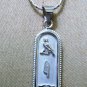 PUT YOUR hieroglyphic NAME Fascinating Sterling Silver Egyptian CARTOUCH + chain