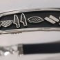 YOUR hieroglyphic NAME On Elegant Sterling Silver CARTOUCH with 18kt Gold symbol