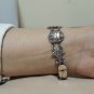 Hallmark Egyptian Pharaoh Silver Cuff Bracelet, Ankh key of life, Scarab.